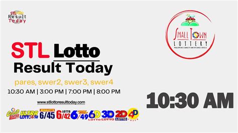 stl result today, history
